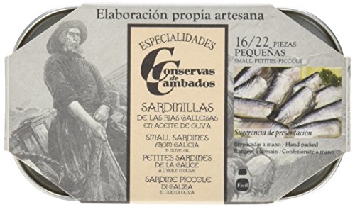 Conservas de Cambados Sardinen in Olivenöl, 2er Pack Conservas de Cambados Sardinen in Olivenöl, 2er Pack von Conservas de Cambados