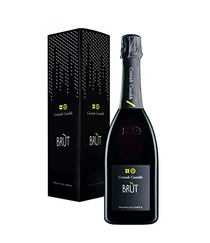 Contadi Castaldi Brut - Franciacorta DOCG Astucciato - Chardonnay, Pinot Nero, Pinot Bianco Trauben, Plant Based - 1 Flasche 750 ml Contadi Castaldi Brut - Franciacorta DOCG Astucciato - Chardonnay, Pinot Nero, Pinot Bianco Trauben, Plant Based - 1 Flasche 750 ml von Contadi Castaldi