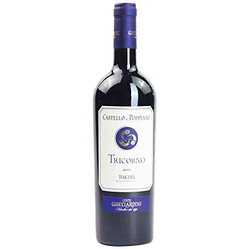 Tricorno di Poppiano 2015 Toscana IGT Rotwein Vegan trocken Conte Ferdinando Guicciardini Italien 750ml-Fl von Conte Ferdinando Guicciardini