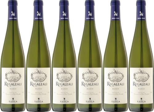 6x Regaleali Bianco 2022 - Conte Tasca D'Almerita, Sicilia - Weißwein von Conte Tasca D'Almerita