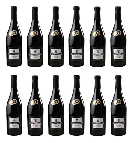 12x 0,75l - 2022er - Conte di Campiano - Sangiovese del Conte - Puglia I.G.P. - Apulien - Italien - Rotwein trocken von Conte di Campiano