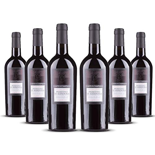 Conte Di Campiano Primitivo di Manduria Sessantuno/Sexaginta Unus (6 x 0,75 l) von Conte di Campiano