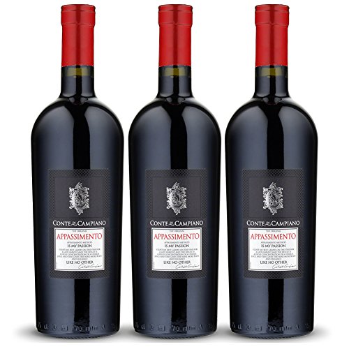 Conte di Campiano Negroamaro Appassimento IGT Salento (3 x 0,75 l) von Conte di Campiano