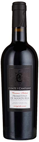 Conte di Campiano Primitivo di Manduria DOC Sessantuno / trocken (1 x 0,75l) von Conte di Campiano