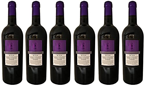 Nero'Avola Syrah IGT Rotwein (6 x 0,75L) von Conte di Campiano