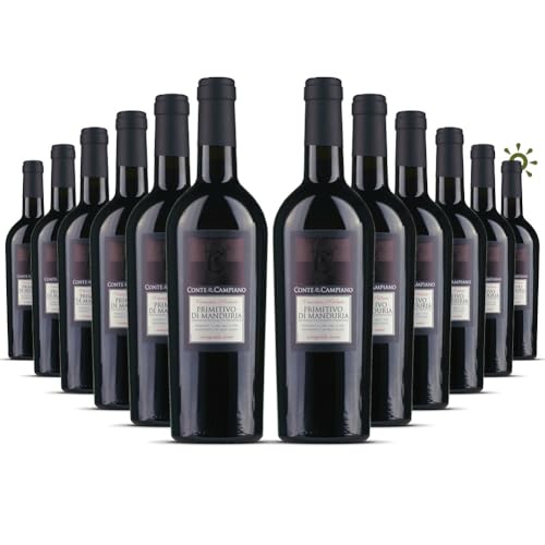 Primitivo di Manduria Sessantuno/Sexaginta Unus (12 x 0,75 l) | Jean Jartin Sparpaket von Conte di Campiano