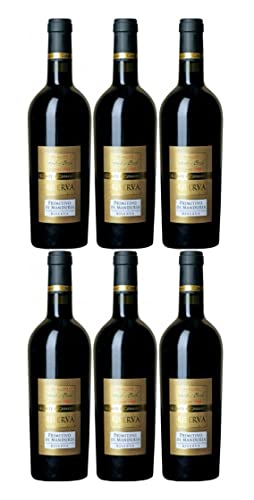 Conte di Campiano Rotwein Primitivo di Manduria Riserva D.O.C. (6 x 0,75 l) von Conte di Campiano
