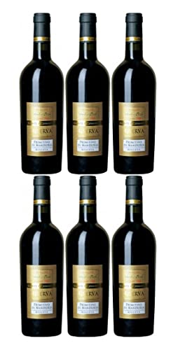 Conte di Campiano Rotwein Primitivo di Manduria Riserva D.O.C. 2017 (6 x 0,75 l) von Conte di Campiano