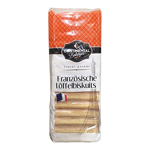 Französische Löffelbiskuits, Portionspackung 2 x 100g von Continental Bakeries