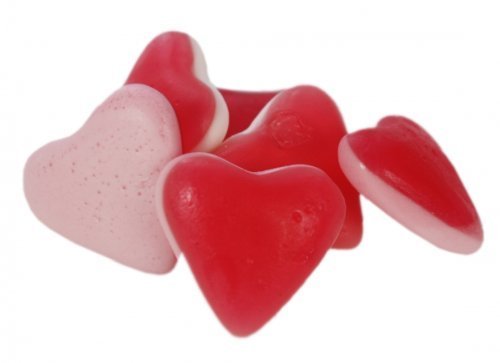 Fruchtgummi Love Herzen mit Schaumboden Menge:1000g von Continental Candy Industries B.V