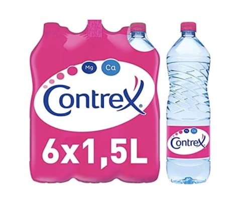 Contrex Natürliches Mineralwasser, 6 x 1,5 l – Verkauf pro Einheit Contrex Natürliches Mineralwasser, 6 x 1,5 l – Verkauf pro Einheit von Contrex