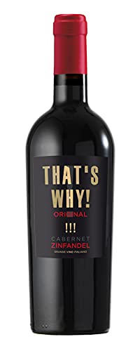 Contri S.p.A. That's Why! Cabernet - Zinfandel IGT, Rotwein aus Italien, Trocken, Apulien trocken (1 x 0.75 l) von Contri S.p.A.