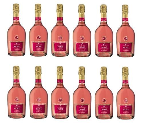12x 0,75l - 2022er - Contri Spumanti - Dedicato - Rosé - Spumante extra dry - Veneto D.O.P. - Italien - Rosé-Schaumwein extra dry 12x 0,75l - 2022er - Contri Spumanti - Dedicato - Rosé - Spumante extra dry - Veneto D.O.P. - Italien - Rosé-Schaumwein extra dry von Contri Spumanti