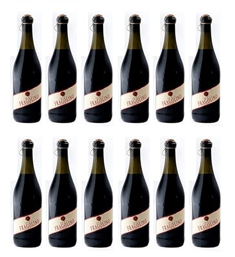 12x 0,75l - Terre del Sole - Fragolino - Rosso - Frizzante - aromatisiertes weinhaltiges Getränk - Italien - süß 12x 0,75l - Terre del Sole - Fragolino - Rosso - Frizzante - aromatisiertes weinhaltiges Getränk - Italien - süß von Contri Spumanti