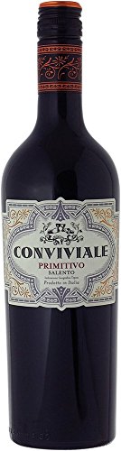 Conviviale Primitivo, IGT Salento (Case of 6x75cl), Italien/Rotwein von Conviviale