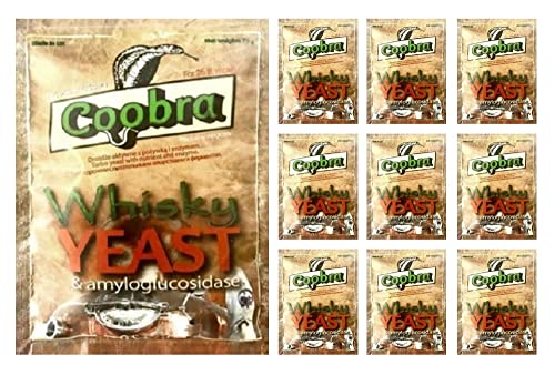 Coobra HUGBERT TOP Whisky Yeast Brennerei-Hefe Whisky Alkohol Gärhefe Hefe, 10 Stück Coobra HUGBERT TOP Whisky Yeast Brennerei-Hefe Whisky Alkohol Gärhefe Hefe, 10 Stück von Coobra