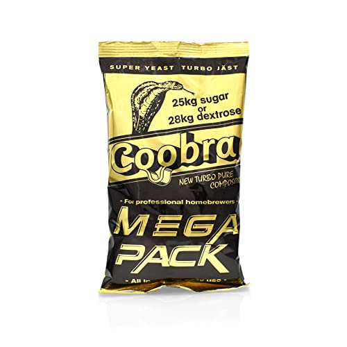 Turbohefe - Coobra Mega Pack 360g | Destillieren Hefe | Hefe für Maische | Hefe für die Gärung | Wodka-Hefe Turbohefe - Coobra Mega Pack 360g | Destillieren Hefe | Hefe für Maische | Hefe für die Gärung | Wodka-Hefe von Coobra