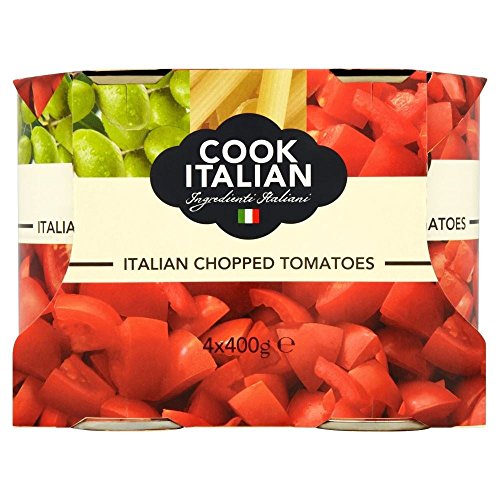 Kochen Italienisch Gehackte Tomaten (4X400G) von Cook Italian