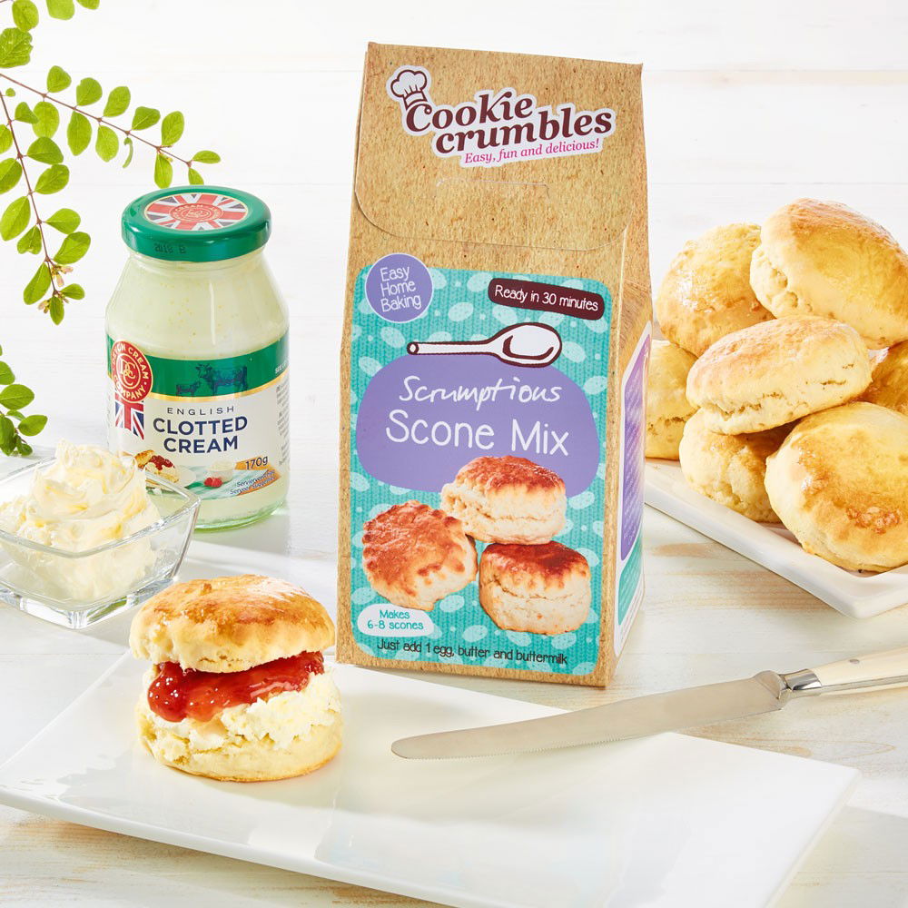 Cookie Crumbles Scones Backmischung von Cookie Crumbles