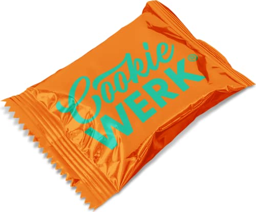 Cookie Werk | Day Cookie | Orangene Verpackung & Grüne Schrift von Cookie Werk