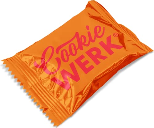 Cookie Werk | Day Cookie | Orangene Verpackung & Rote Schrift von Cookie Werk