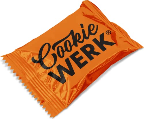 Cookie Werk | Night Cookie | Orangene Verpackung | Schwarze Schrift von Cookie Werk