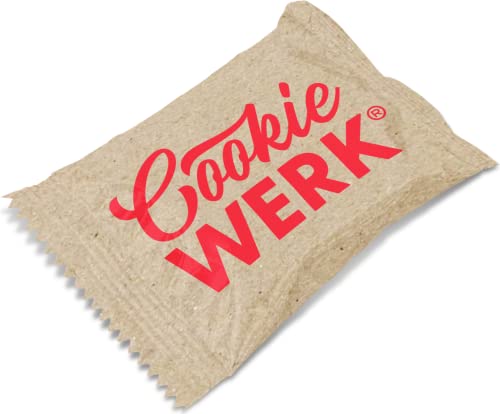 Cookie Werk | Schokocreme Cookie | Nachhaltige Papierverpackung & Rote Schrift von Cookie Werk