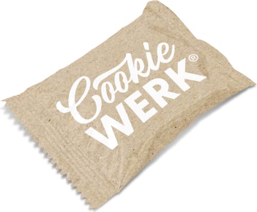 Cookie Werk | Schokocreme Cookie | Nachhaltige Papierverpackung & Weiße Schrift von Cookie Werk