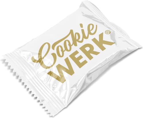 Cookie Werk | Vanille Cookie | Weiße Verpackung & Goldene Schrift von Cookie Werk