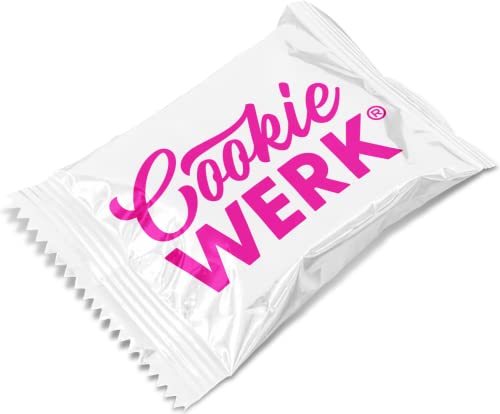 Cookie Werk | Vanille Cookie | Weiße Verpackung & Magenta Schrift von Cookie Werk