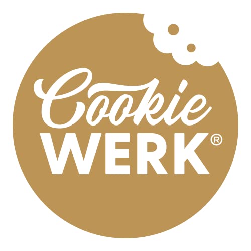 Cookie Werk | Zitronencreme Cookie | Orangene Verpackung | Grüne Schrift von Cookie Werk