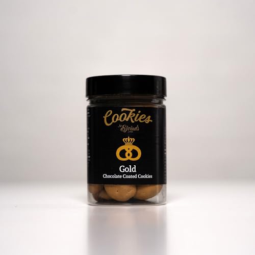 Gold Cookie Bites – 130g – Dänische Butterkekse mit Karamellschokolade – Handgemachte Premium-Cookies – Cremig, süß & salzig perfekt kombiniert von Cookies by Ejvinds