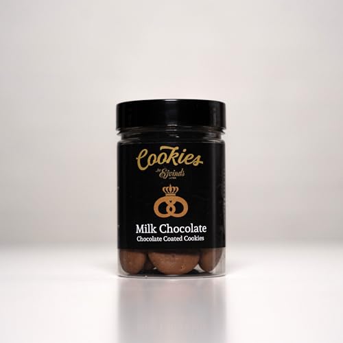 Milk Chocolate Cookie Bites – 130g – Dänische Butterkekse mit Vollmilchschokolade – Handgemachte Premium-Cookies – Cremig, knusprig & klassisch gut von Cookies by Ejvinds