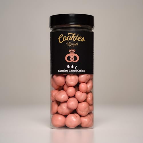 Ruby Cookie Bites – 245g – Dänische Butterkekse mit Ruby-Schokolade – Handgemachte Premium-Cookies – Fruchtig, cremig & einzigartig von Cookies by Ejvinds