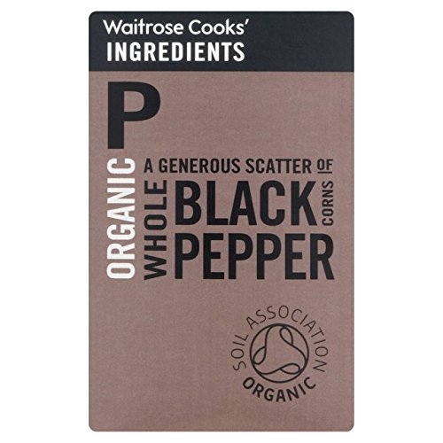 Cooks' Ingredients Bio Black Peppercorns Waitrose 40g von Cooks' Ingredients