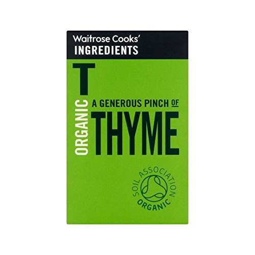 Köche Zutaten Bio-Thymian 10G Waitrose - Packung mit 6 von Cooks' Ingredients