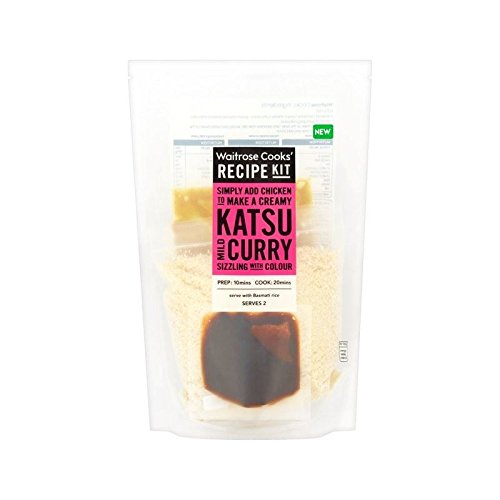 Köche Zutaten Katsu Curry Kit Waitrose - Packung mit 4 von Cooks' Ingredients