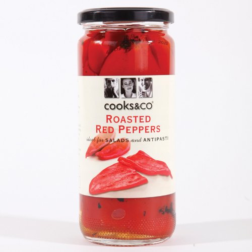 6 x Cooks & Co Roasted Red Paprika, 360 g, glutenfrei, vegan von Cooks & Co