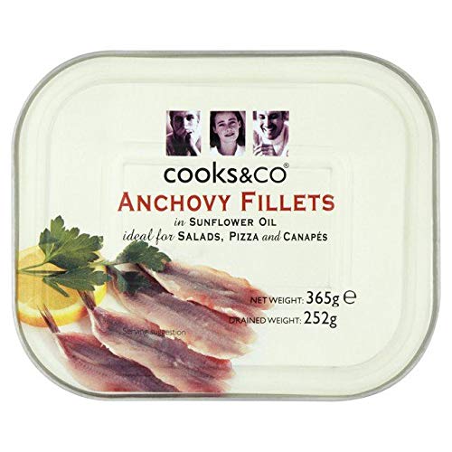 Cooks & Co Anchovy Fillets in Oil 365g von Cooks & Co