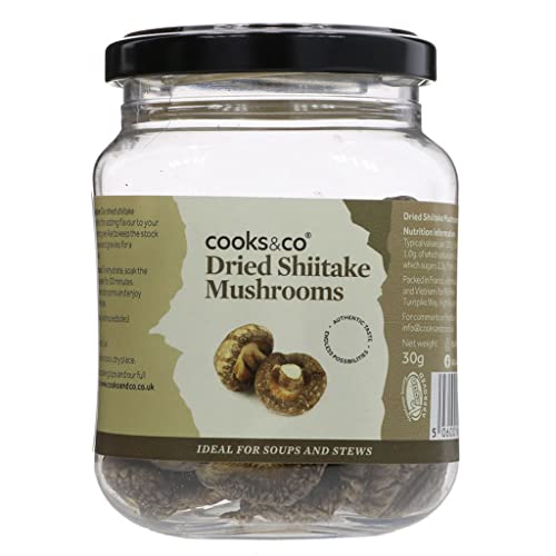 Cooks & Co - Wild Mushrooms - Dried Shii-Take Mushrooms - 30g Cooks & Co - Wild Mushrooms - Dried Shii-Take Mushrooms - 30g von Cooks & Co