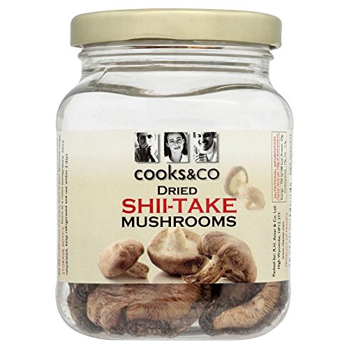 Köche & Co Getrocknete Shiitake Pilze (30 g) - Packung mit 6 von Cooks & Co