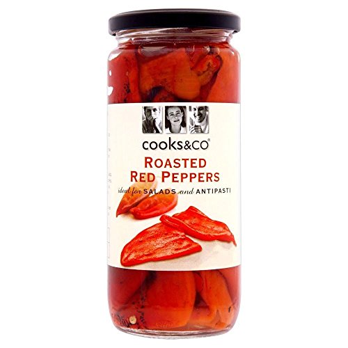 Köche & Co geröstete Paprika (460g) - Packung mit 2 von Cooks & Co