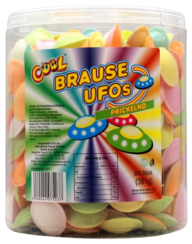 Cool Brause Ufos, 4er Pack (4 x 381g) von Cool
