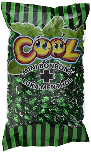 Cool Minibonbons Euka-Menthol im Beutel, 1er Pack (1 x 1 kg) von Cool