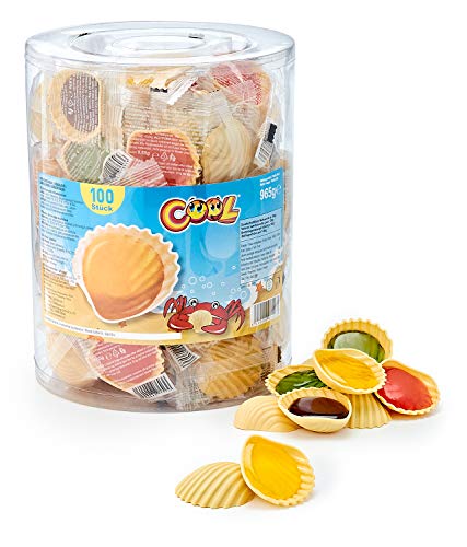 Cool Schleckmuscheln 100 Stück in Dose, 1er Pack (1 x 965 g) von Cool