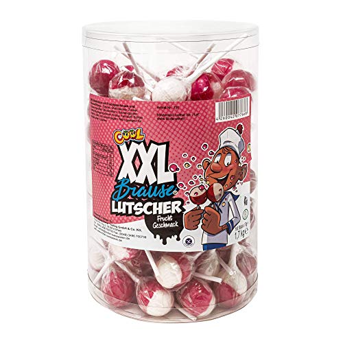 Cool XXL Brause Lutscher 100 Lutscher x 17g, 1700 g Cool XXL Brause Lutscher 100 Lutscher x 17g, 1700 g von Cool