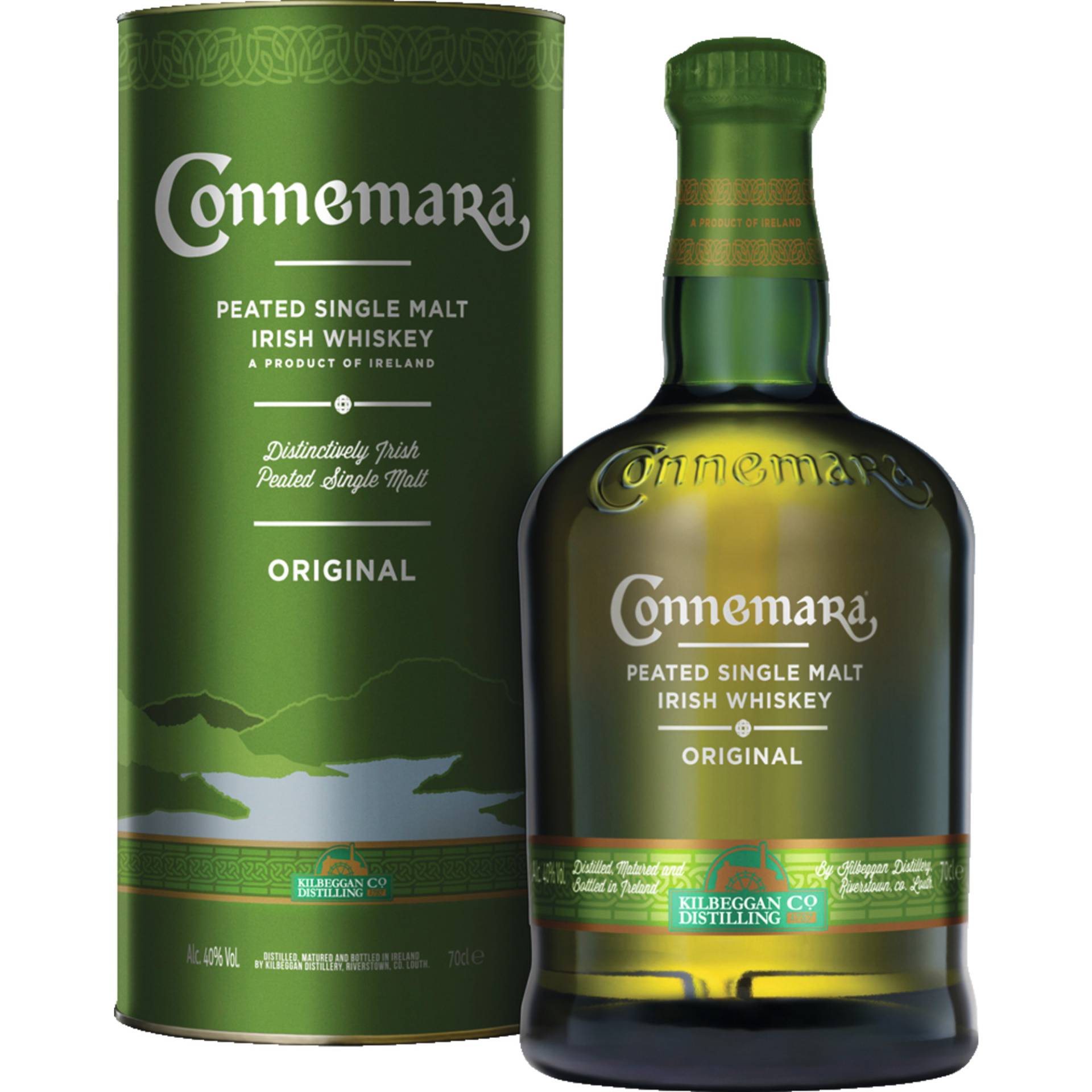 Connemara Peated Single Malt Irish Whiskey, 0,7 L, 40% Vol., Spirituosen von Cooley Distillery, A91 Riverstown, Dundalk, Country Louth, Ireland