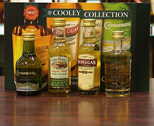 Cooley Miniatursortiment Collection, 4 x 0,05L von Cooley