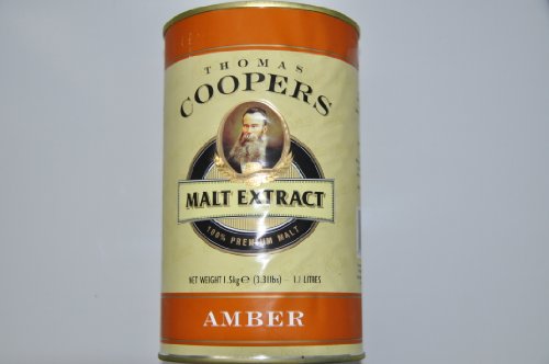 Coopers Bernsteinmalz-Extrakt für selbstgebrautes Bier Coopers Bernsteinmalz-Extrakt für selbstgebrautes Bier von Coopers