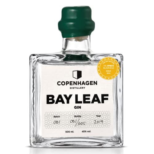 Copenhagen Distillery Bay Leaf Gin 0,5L - 45% Vol. (bio) von Copenhagen Distillery